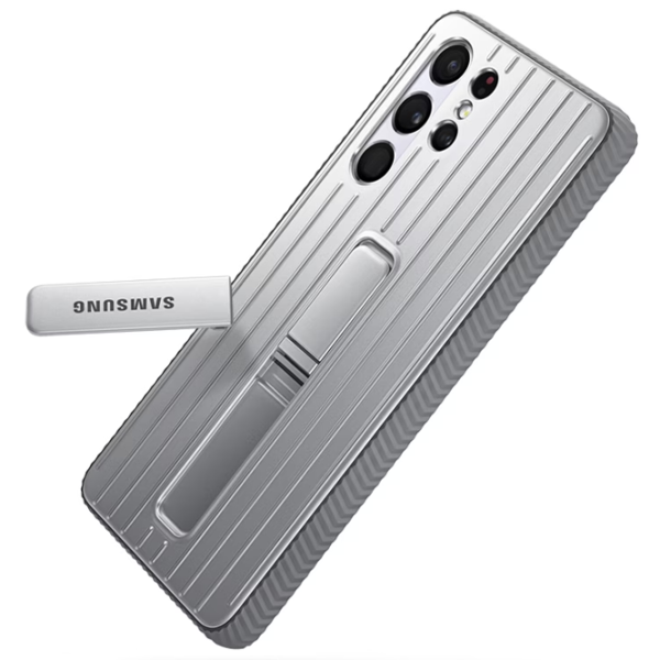 Чехол для смартфона Samsung Galaxy S21 Ultra Samsung/ Back/ PP/ Серебристый photo 3