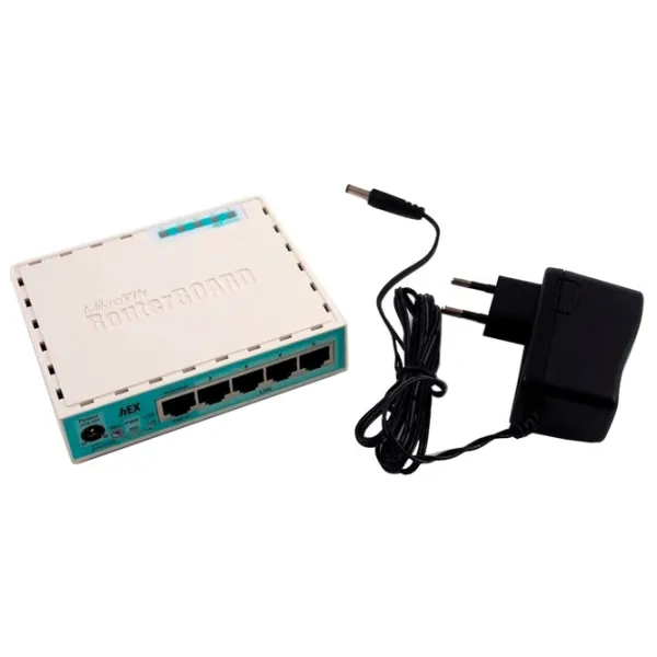 Маршрутизатор Mikrotik hEX Белый photo 5