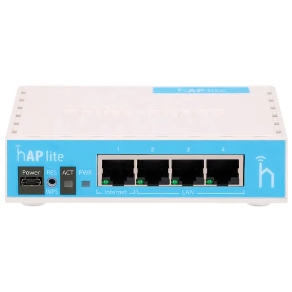 Wi-Fi Роутер Mikrotik hAP Lite 300 Мбит/ с/ Белый photo 2