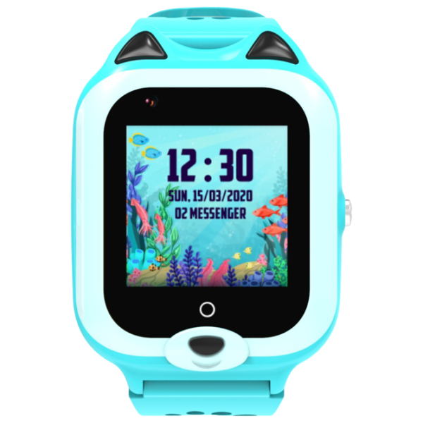 Ceas pentru copii Bubble KT22 1.44"/ Blue photo 2