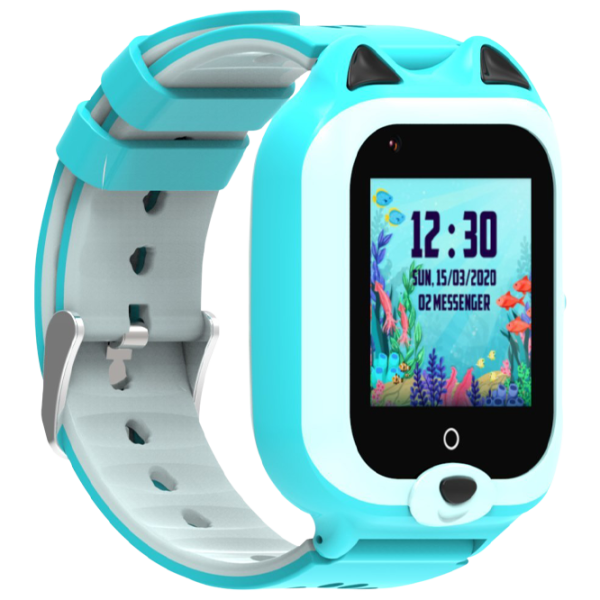 Ceas pentru copii Bubble KT22 1.44"/ Blue photo 3
