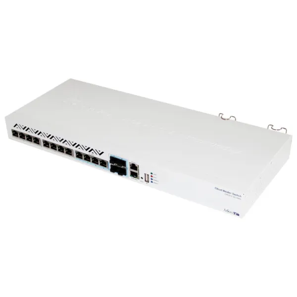 Switch Mikrotik CRS312-4C+8XG-RM White photo 3