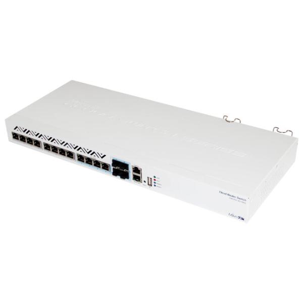 Switch Mikrotik CRS312-4C+8XG-RM White photo 3