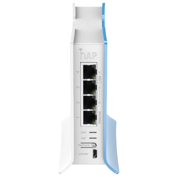 Wi-Fi Роутер Mikrotik RB941-2nD-TC hAP Lite 300 Мбит/ с/ Белый photo 2