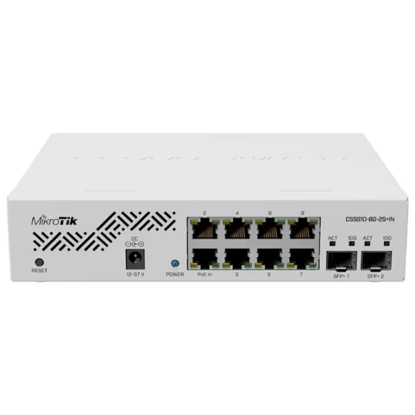 Switch Mikrotik CSS610-8G-2S+IN Белый photo 3