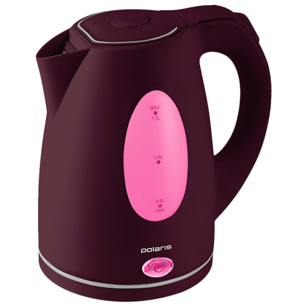 Электрочайник Polaris PWK1575CL 1.5л / Закрытый / Бордовый photo 2