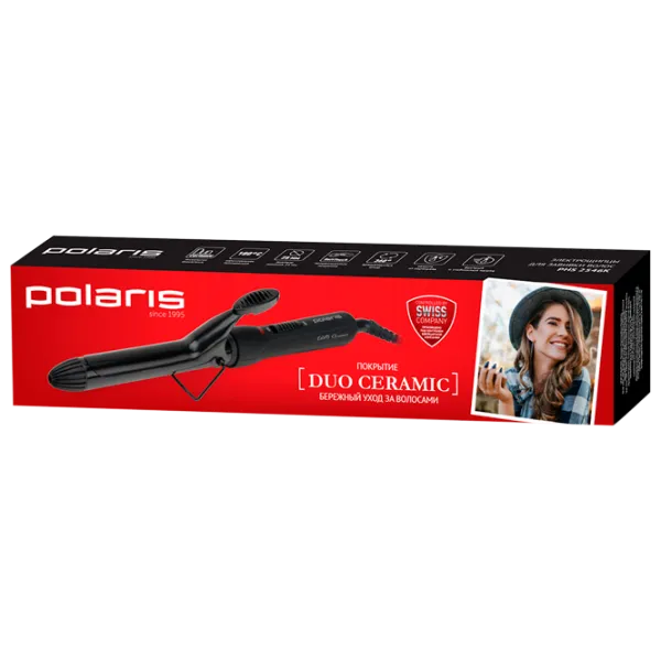 Плойка Polaris PHS2546K Цилиндрическая/ Черный photo 5