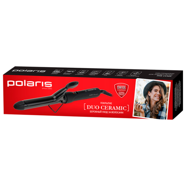 Плойка Polaris PHS2546K Цилиндрическая/ Черный photo 5
