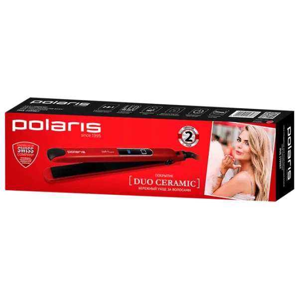 Placă de îndreptat părul Polaris PHS2599KT 45 W/ Black Red photo 5