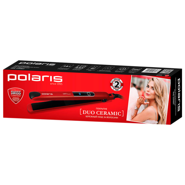 Placă de îndreptat părul Polaris PHS2599KT 45 W/ Black Red photo 5