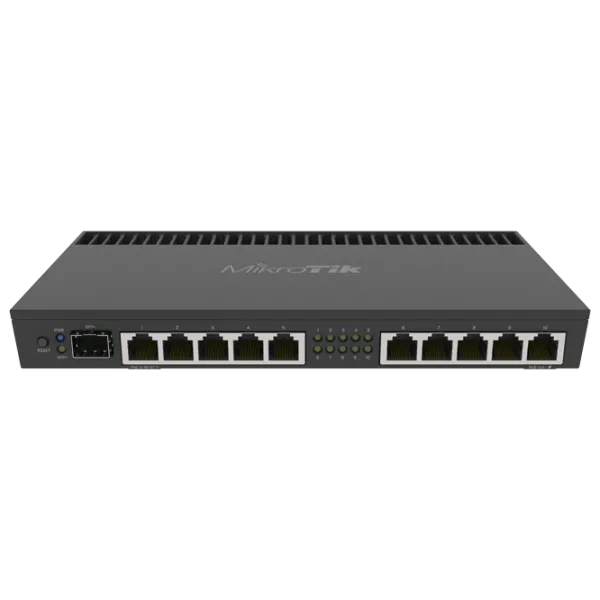 Wi-Fi Роутер Mikrotik RB4011iGS+5HacQ2HnD-IN 300 Мбит/ с/ 1733 Мбит/ с/ Черный photo 3
