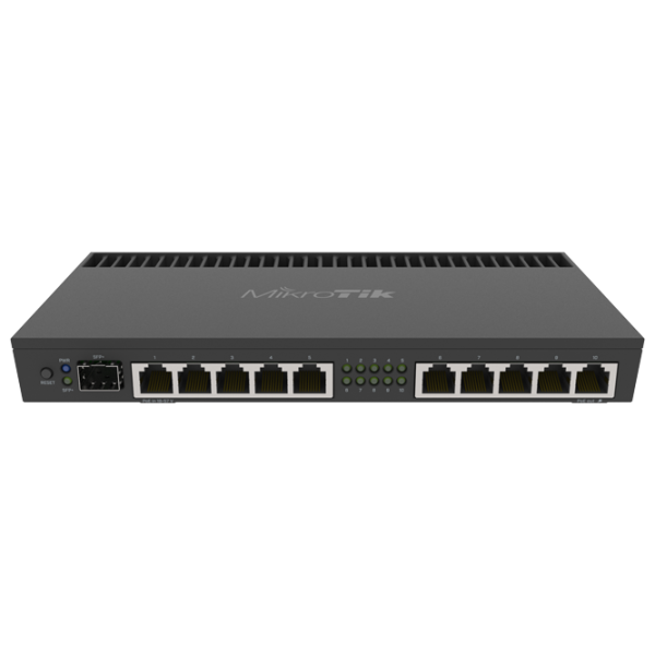 Wi-Fi Роутер Mikrotik RB4011iGS+5HacQ2HnD-IN 300 Мбит/ с/ 1733 Мбит/ с/ Черный photo 3