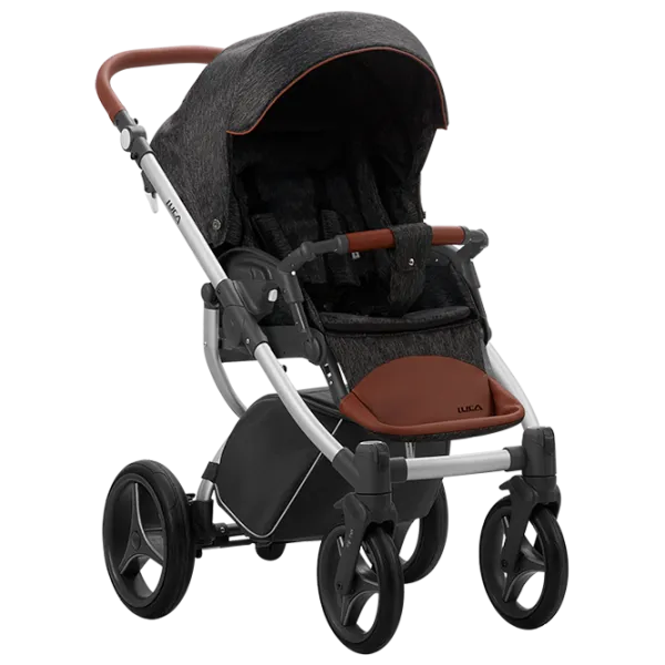 Детская коляска Bebetto Luca 38882/ Черный photo 2 Детская коляска Bebetto Luca 38882/ Черный photo 2