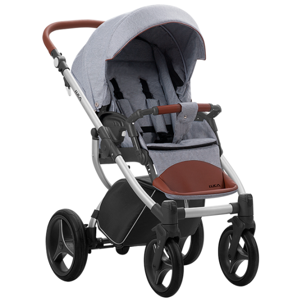 Детская коляска Bebetto Luca 38672/ Серый photo 2 Детская коляска Bebetto Luca 38672/ Серый photo 2