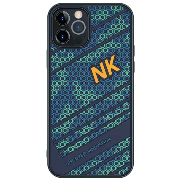 Husă pentru smartphone Apple iPhone 12/ 12 Pro Nillkin/ Back/ Green Blue photo 4