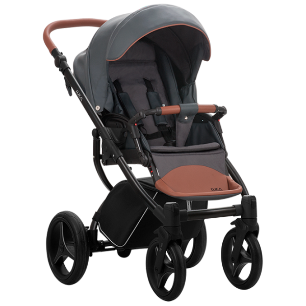 Cărucior pentru copil Bebetto Luca Pro 36940/ Black photo 2 Cărucior pentru copil Bebetto Luca Pro 36940/ Black photo 2
