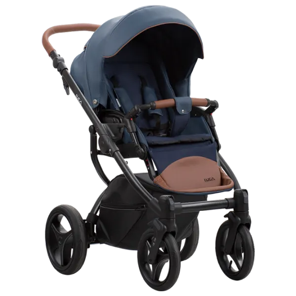 Детская коляска Bebetto Luca Pro 38680/ Синий photo 2 Детская коляска Bebetto Luca Pro 38680/ Синий photo 2