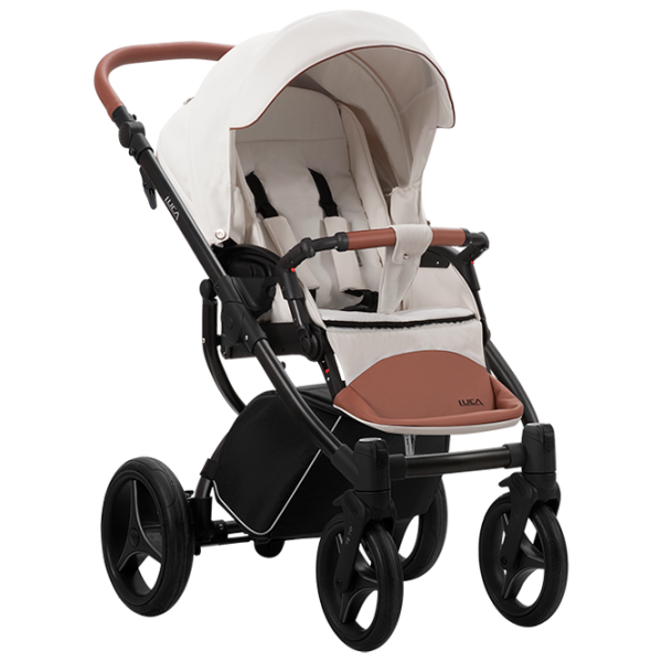 Cărucior pentru copil Bebetto Luca Pro 38884/ White photo 2 Cărucior pentru copil Bebetto Luca Pro 38884/ White photo 2