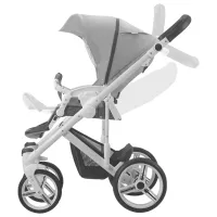 Детская коляска Bebetto Magnum New 284891/ Черный photo 6