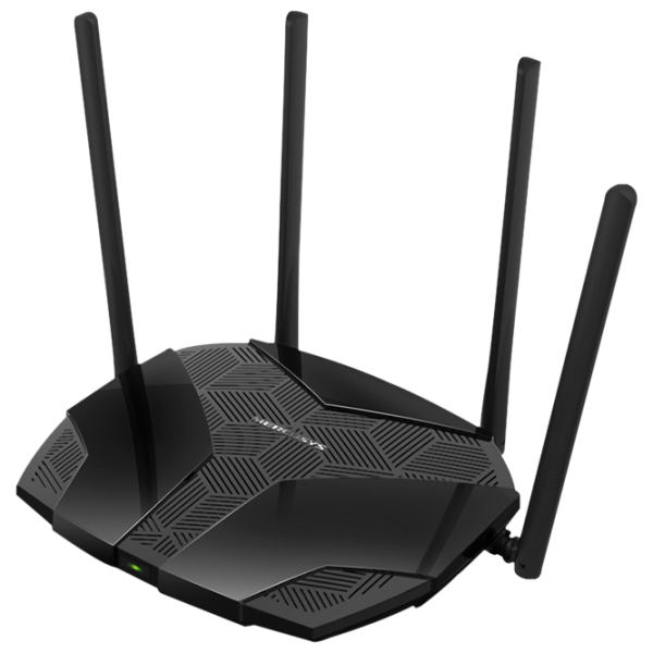 Wi-Fi Router Mercusys MR70X 574 Mbit/ s/ 1201 Mbit/ s/ Black photo 2