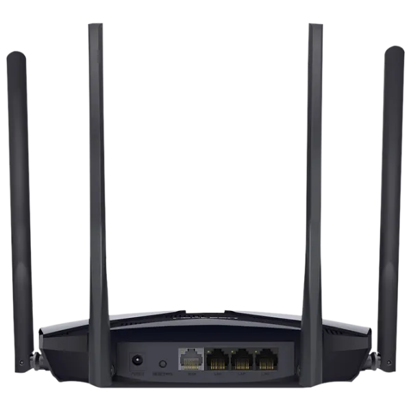 Wi-Fi Router Mercusys MR70X 574 Mbit/ s/ 1201 Mbit/ s/ Black photo 3