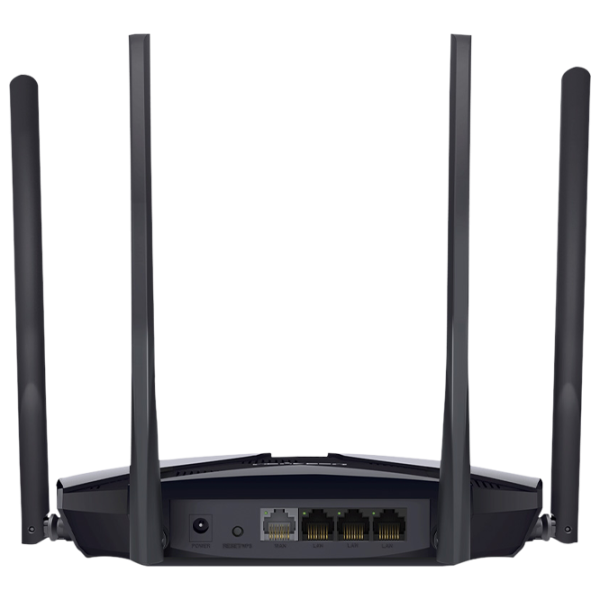 Wi-Fi Router Mercusys MR70X 574 Mbit/ s/ 1201 Mbit/ s/ Black photo 3