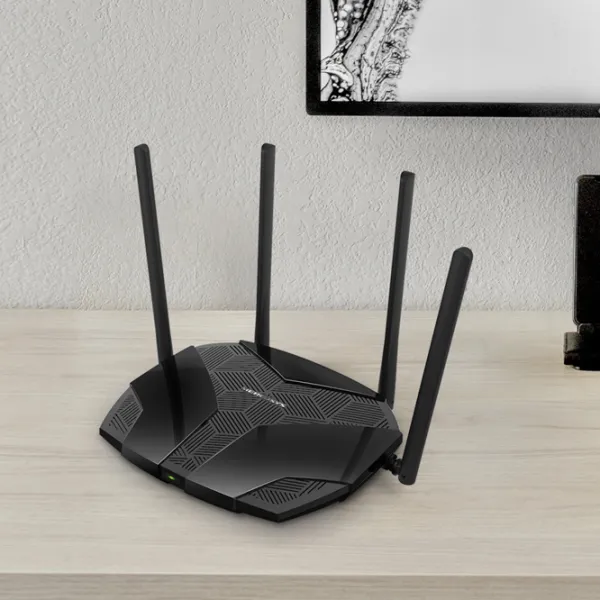 Wi-Fi Router Mercusys MR70X 574 Mbit/ s/ 1201 Mbit/ s/ Black photo 4
