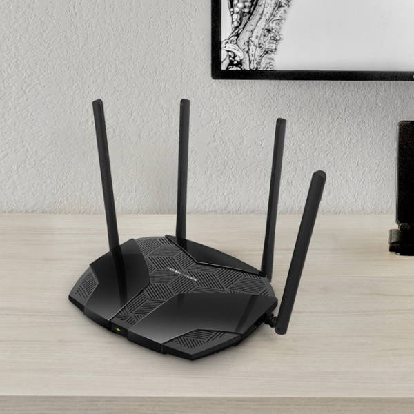 Wi-Fi Router Mercusys MR70X 574 Mbit/ s/ 1201 Mbit/ s/ Black photo 4