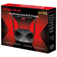 Wi-Fi Роутер Mercusys MR70X 574 Мбит/ c/ 1201 Мбит/ с/ Черный photo 5