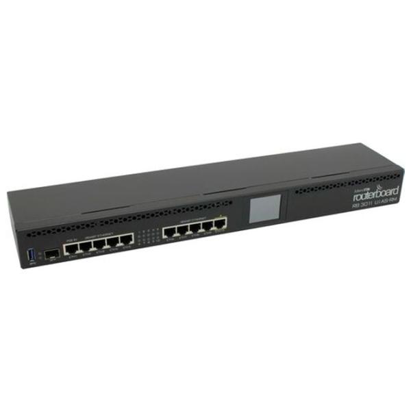 Wi-Fi Router Mikrotik RB3011UiAS-RM Black photo 4