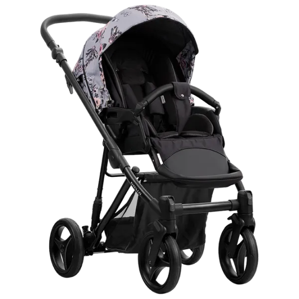 Cărucior pentru copil Bebetto Nitello 38699/ Black photo 2 Cărucior pentru copil Bebetto Nitello 38699/ Black photo 2