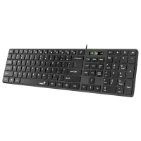 Tastatură Genius SlimStar 126 Cu fir/ Black photo 2
