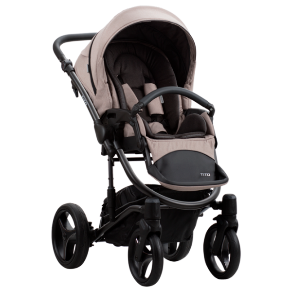 Детская коляска Bebetto Tito 38895/ Бежевый photo 2 Детская коляска Bebetto Tito 38895/ Бежевый photo 2