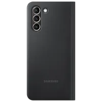 Чехол для смартфона Samsung Galaxy S21 Samsung/ Smart Led View/ PC/ PU/ Черный photo 2