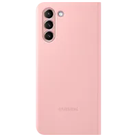 Чехол для смартфона Samsung Galaxy S21 Samsung/ Smart Led View/ PC/ PU/ Серый Розовый photo 2