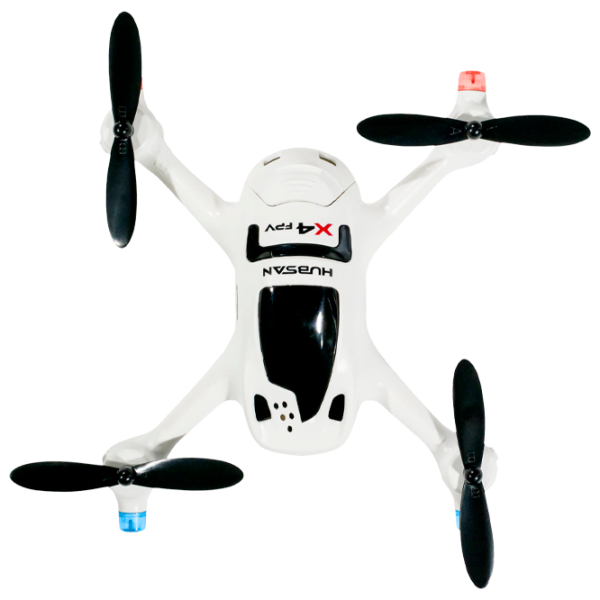 Dronă Hubsan FPV Plus H107D + X4 Personal / White photo 4