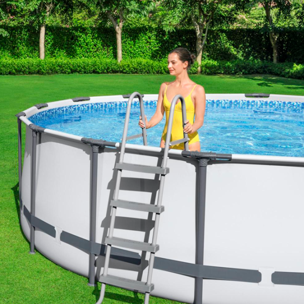 Piscină Bestway 56438BW 16015 l/ Cu cadru/ White photo 5 Piscină Bestway 56438BW 16015 l/ Cu cadru/ White photo 5