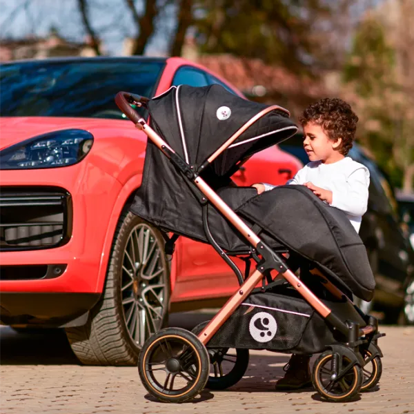 Cărucior pentru copil Lorelli Storm 10021692185/ Gray photo 4