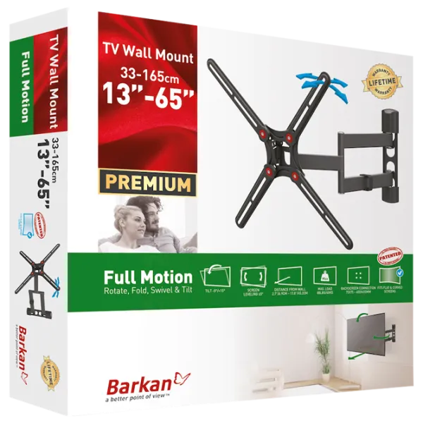 Suport TV Barkan BM343LP VESA 400 x 400 mm photo 2