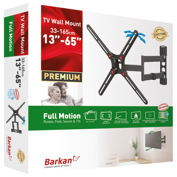Suport TV Barkan BM343LP VESA 400 x 400 mm photo 2