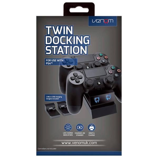 Stație de încărcare controller Venom VS2732 PlayStation 4/ Black photo 4