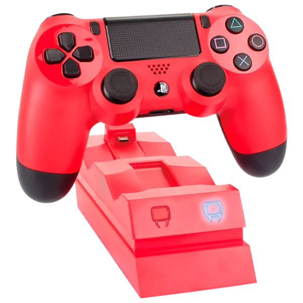 Stație de încărcare controller Venom VS2739 PlayStation 4/ Red photo 2