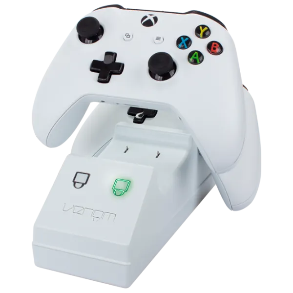 Stație de încărcare controller Venom VS2859 Xbox One/ White photo 2