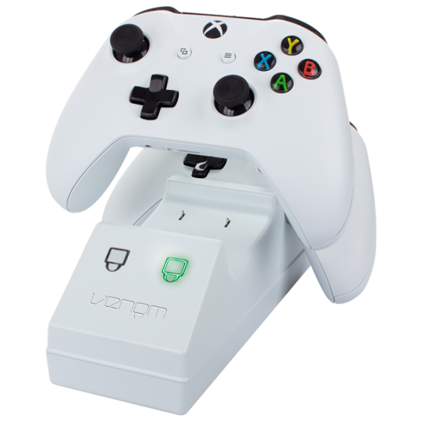 Stație de încărcare controller Venom VS2859 Xbox One/ White photo 2