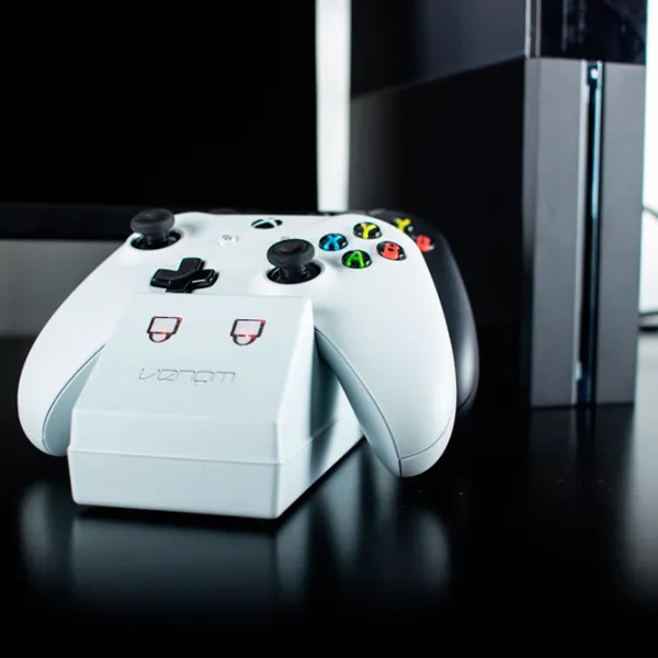 Stație de încărcare controller Venom VS2859 Xbox One/ White photo 5
