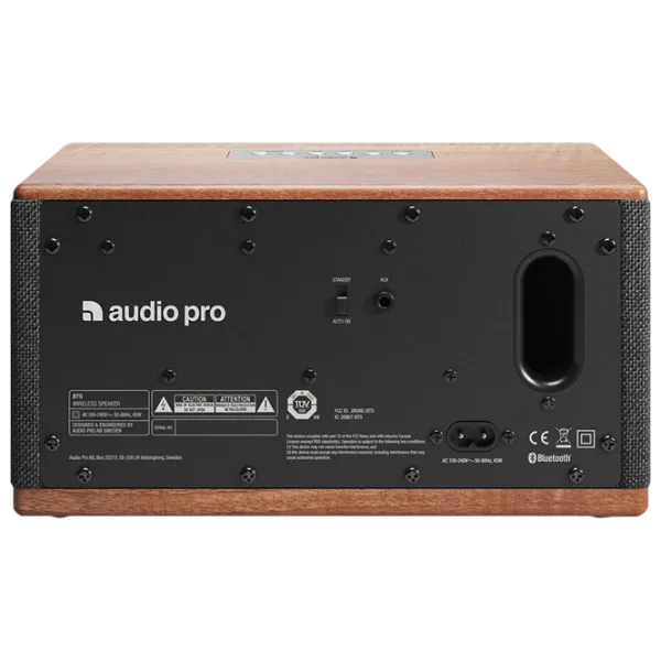 Sistem audio AudioPro BT5 40 W/ Walnut photo 4