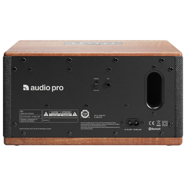 Sistem audio AudioPro BT5 40 W/ Walnut photo 4