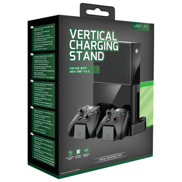 Stație de încărcare controller cu suport pentru discuri Venom VS2861 Xbox One/ Black photo 4