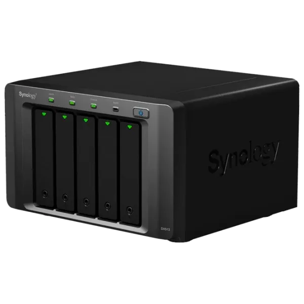 Внешний корпус для HDD и SSD Synology DX513 eSATA/ Черный photo 4