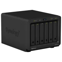 Сетевое хранилище Synology DS620slim Черный photo 4